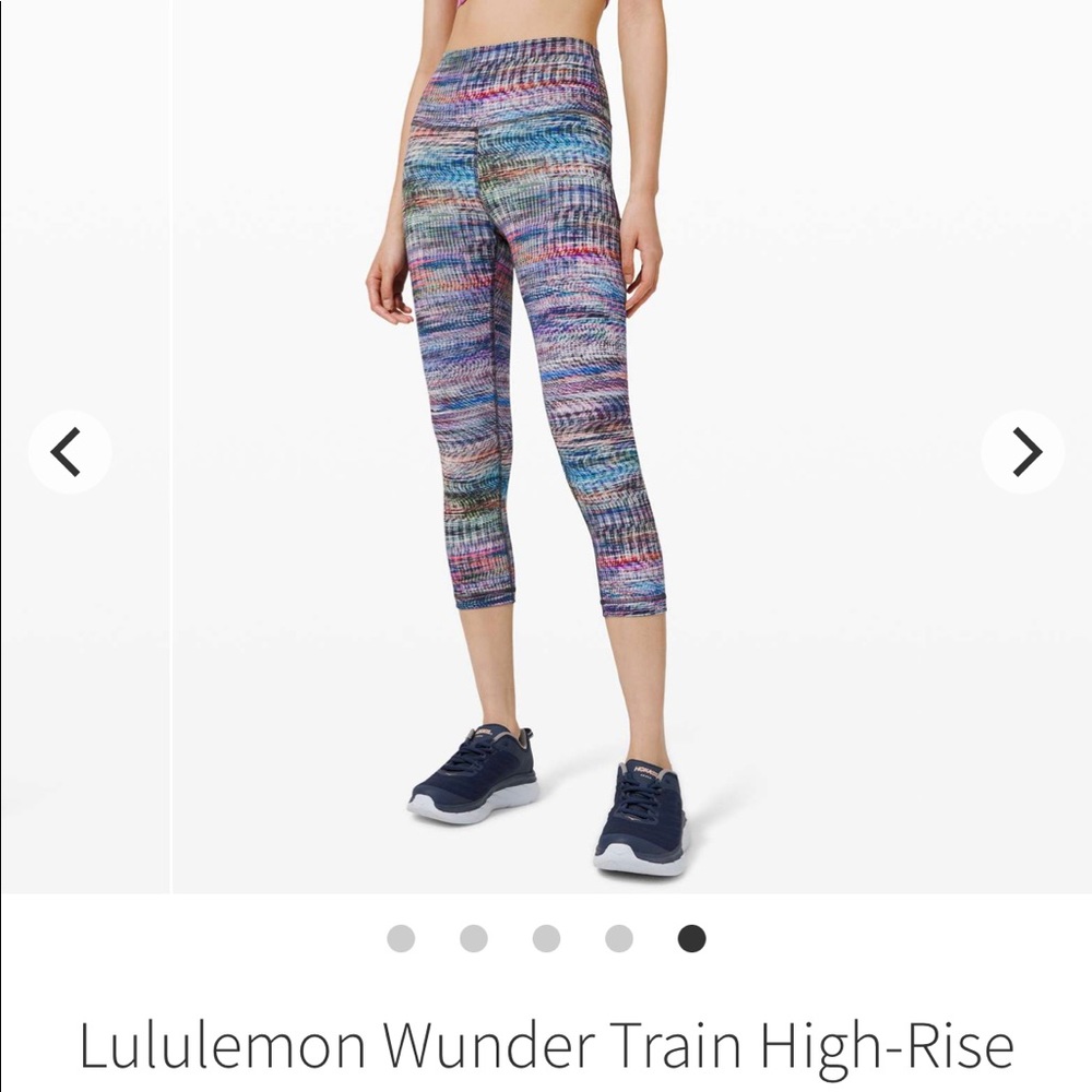 Euc wunder train crop 21” size 6